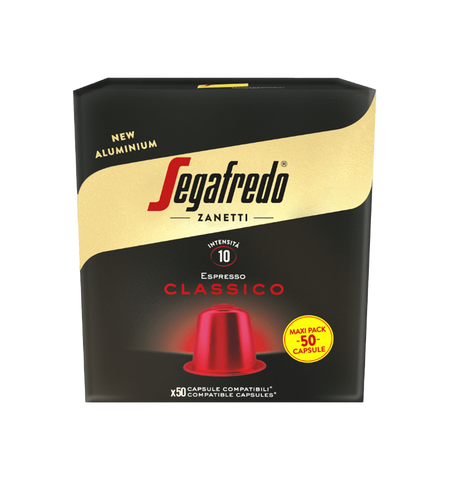 Segafredo Zanetti - Classico Coffee Aluminum Capsule (Nespresso® Compatible) (50pcs)